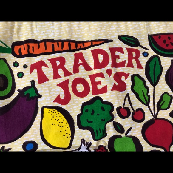 NEW 100% COTTON TRADER JOE’S ♻️ CANVAS GROCERY BAG - Picture 2 of 7